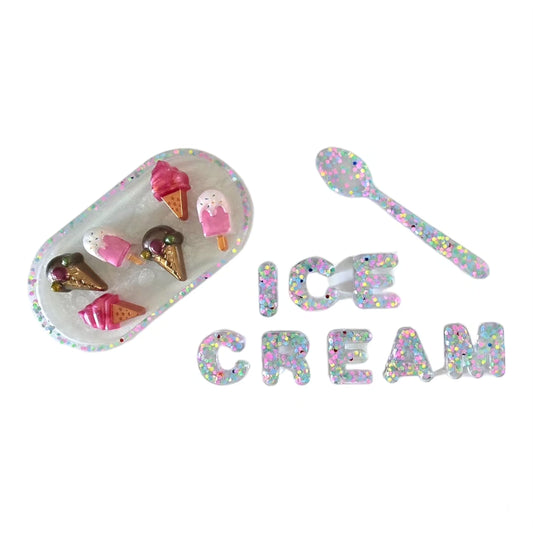 Resin Ice-cream Set